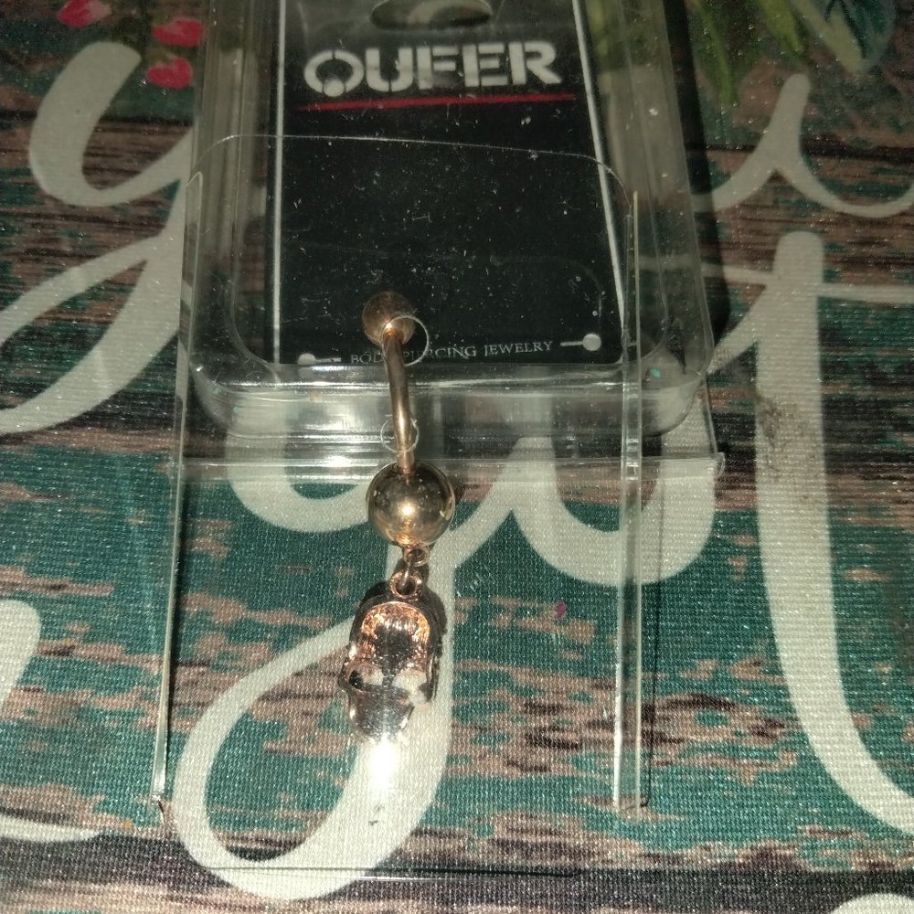 OUFER BELLY BUTTON RING - Picture 4 of 4